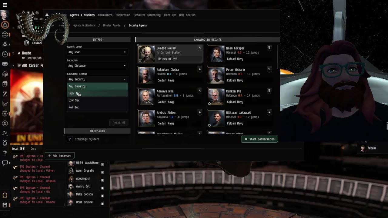 Eve online in immersed virtual Desktop