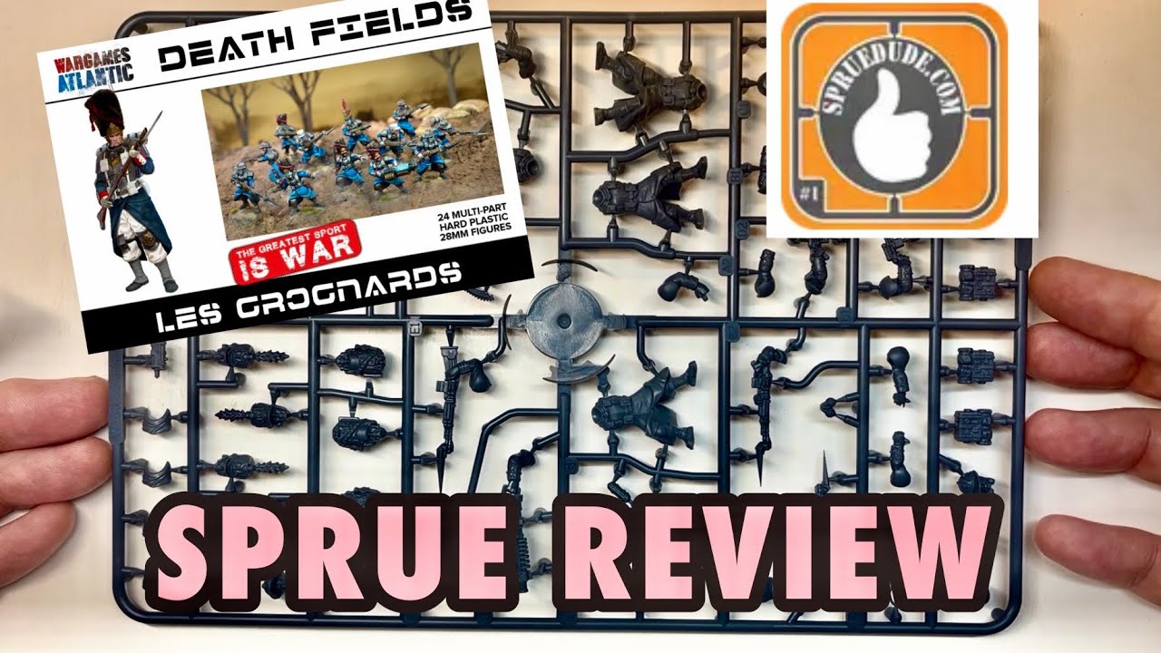 Let’s Look at Wargames Atlantic Les Grognards (2025 Edition) | Sprue Dude Sprue Review