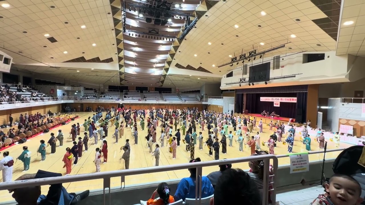 2026年新春を寿ぐ 歌い初め 舞い初め舞台　琉球新報主催　奥武山アリーナ武道館　上り口説