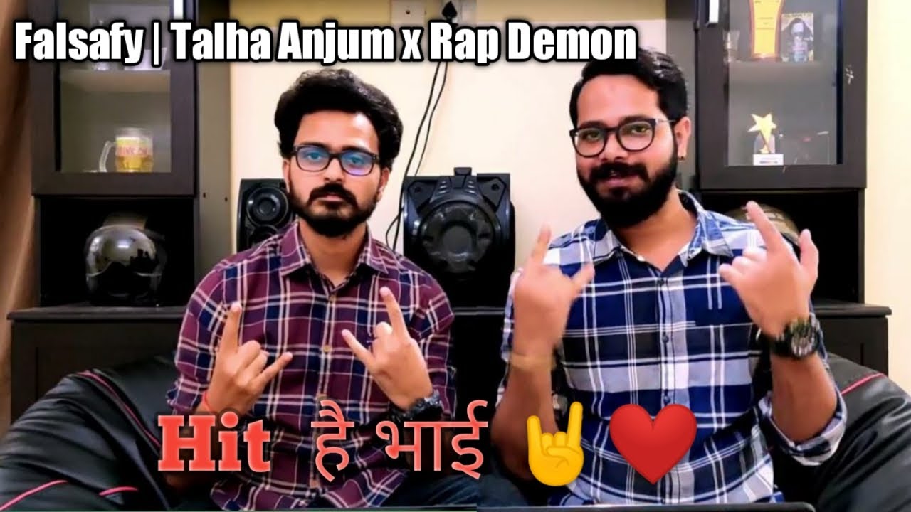 Falsafay Reaction | Talha Anjum x Rap Demon | Music Video | The Reaction Brothers