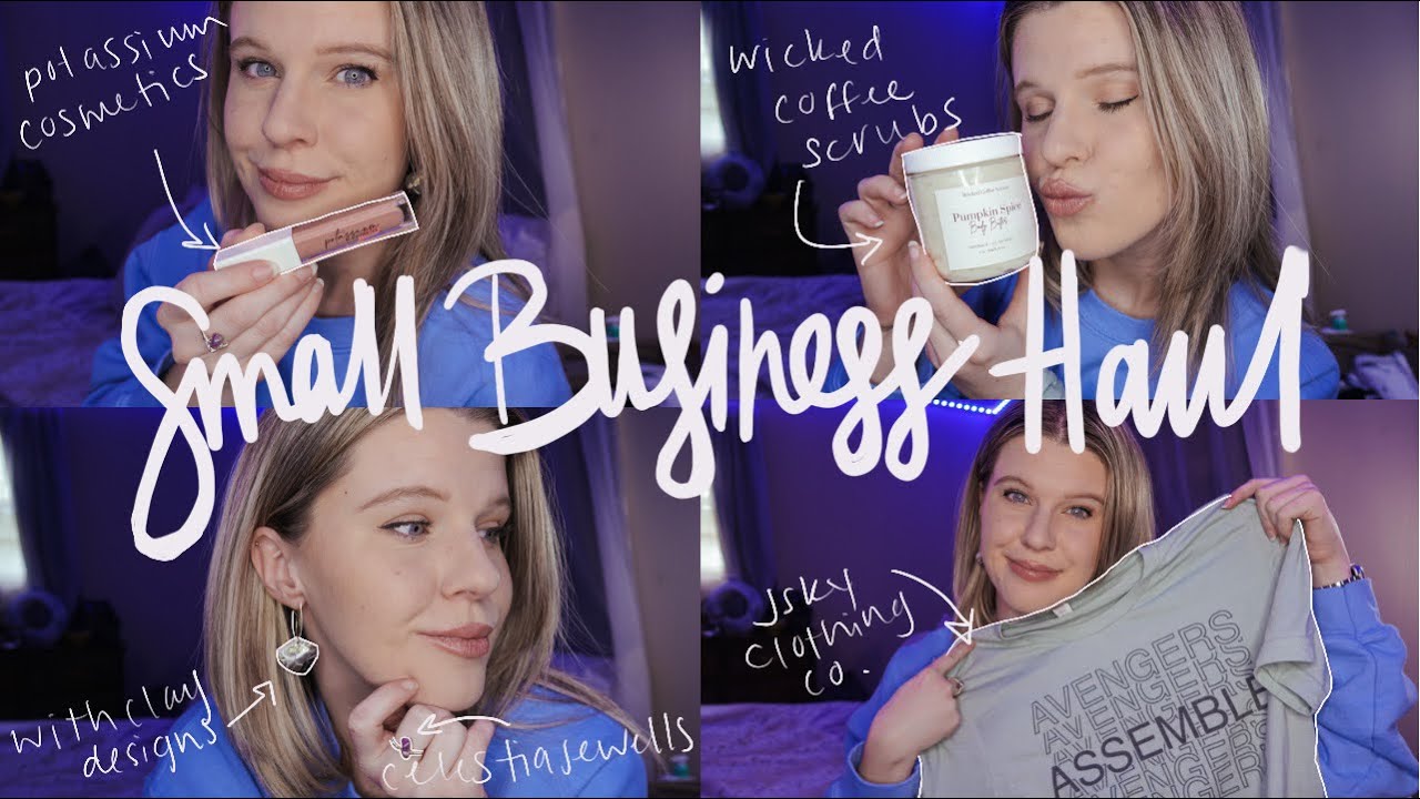 Small Business Haul | Beauty, Skin Care, Fashion, & Jewelry