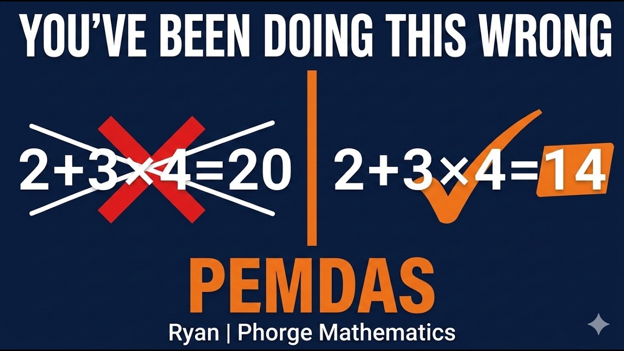 PEMDAS Explained: Order of Operations with Variables Step by Step