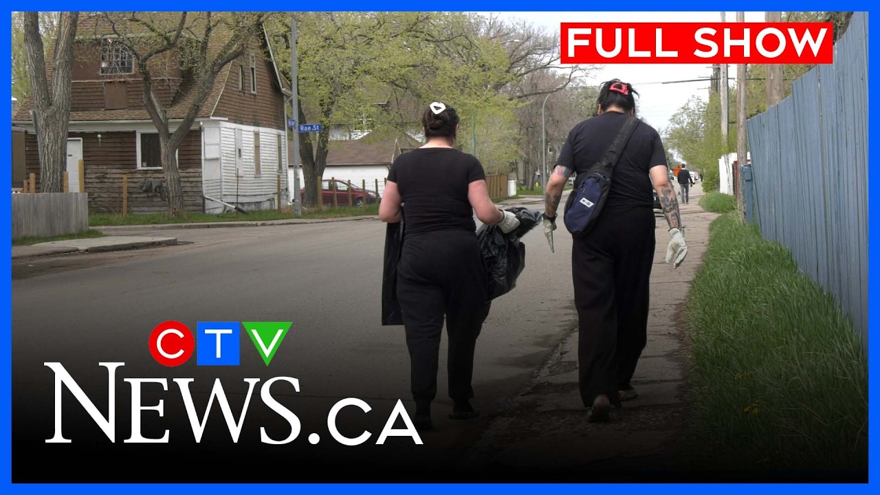 Первая нация Пайпот проводит уборку в северной части центра Реджайны | CTV News Regina в шесть ча...