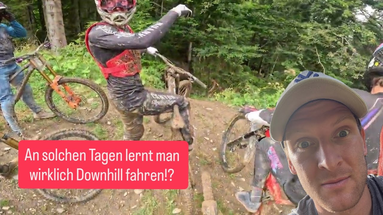 So lernst du Downhill fahren?! Pleney Mud Laps