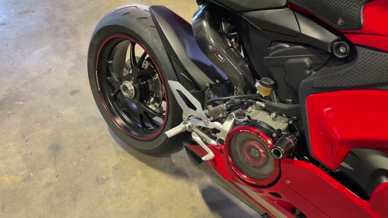 2021 DUCATI Panigale V2 Full Ti Akrapovic exhaust with Ducati Performance upmap