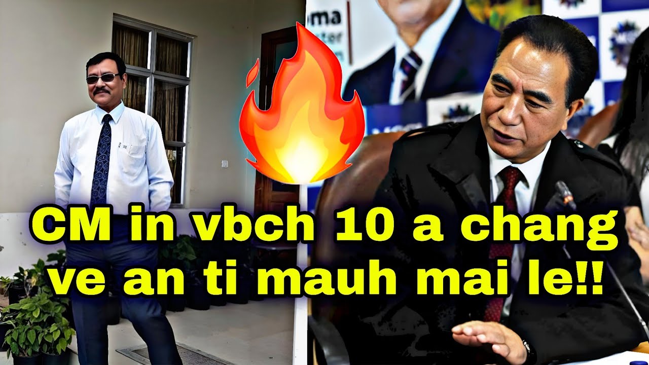 Eheu CM hian Lengpui ram hralh chungchangah chan a nei ve an ti tlat mai!!