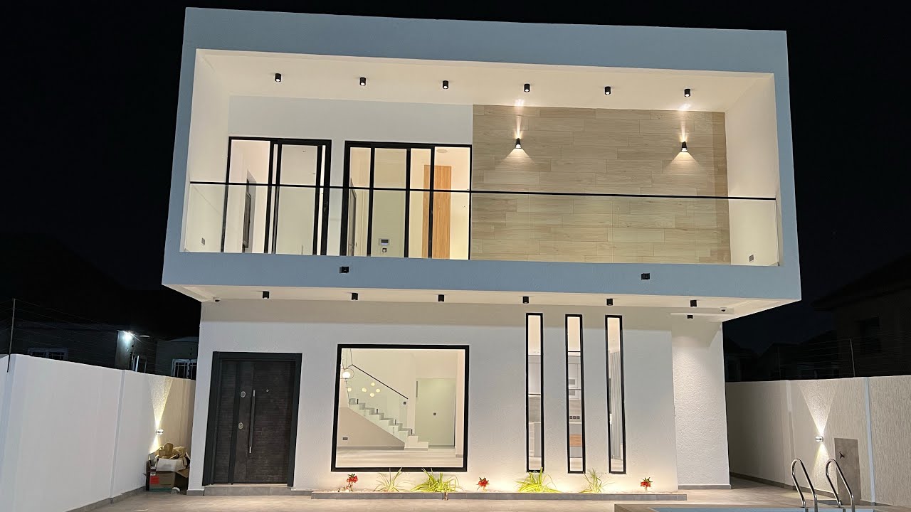 Beautiful 4bedroom House for Sale in Accra Ghana East Legon Hills ||Tour no.125  0203114533