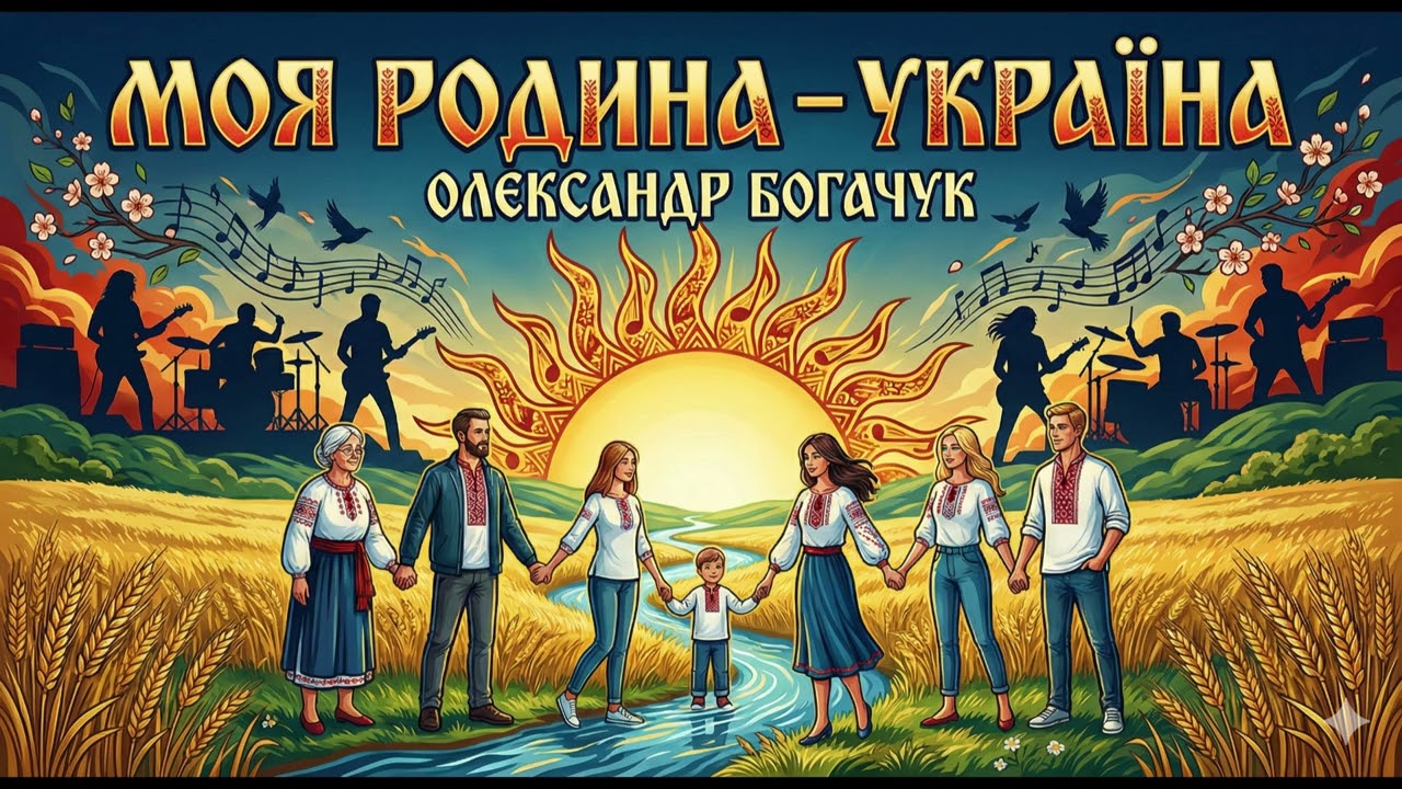 Олександр Богачук — Моя родина — Україна (Ukrainian Folk Rock)