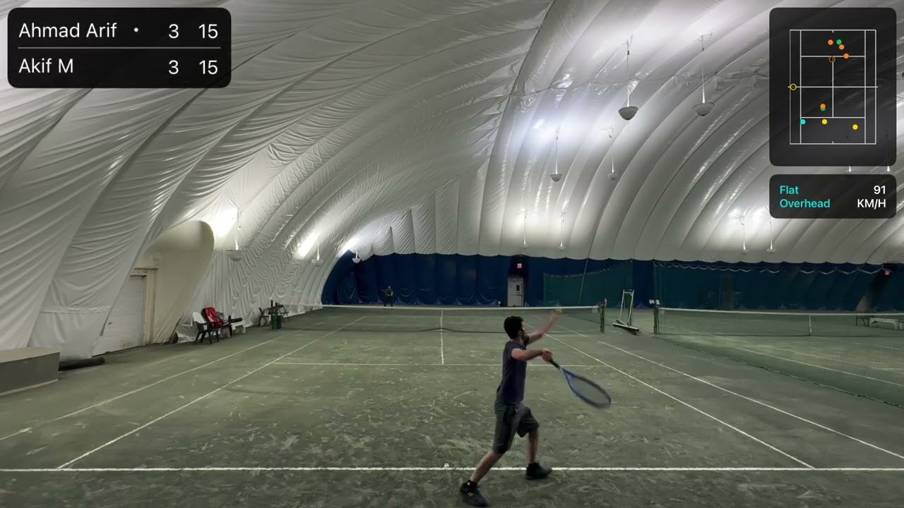 Tennis Match | Massih vs Akif | February 26