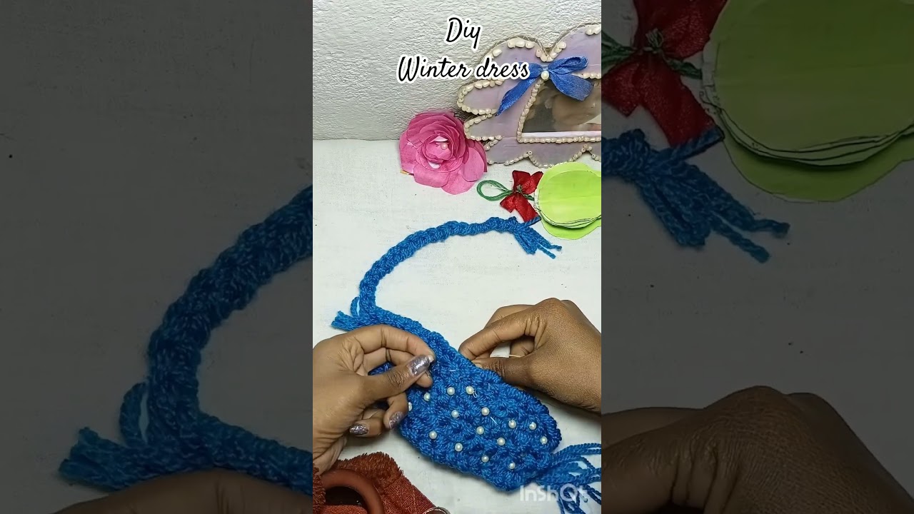 diy winter dress for laddu gopal ji 