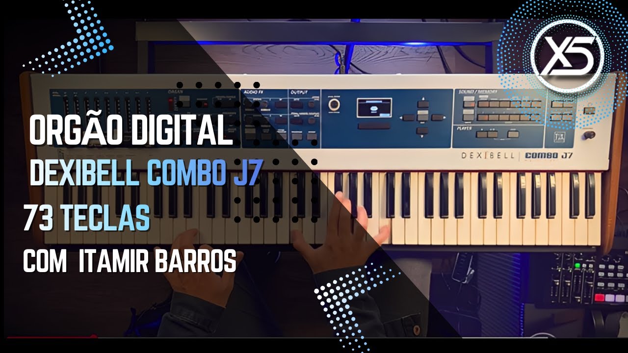 Review completo Dexibell Combo J7 com 73 tecla| Itamir Barros