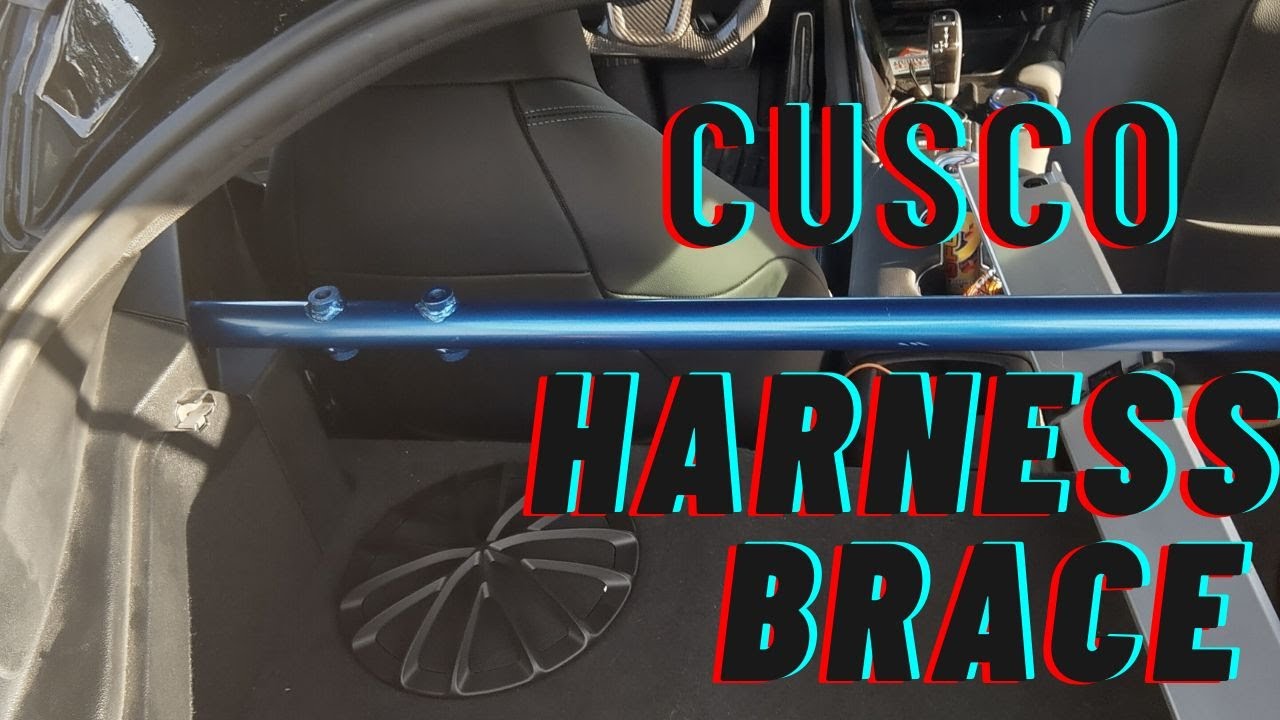 How To: Toyota Supra Cusco Harness Bar Install