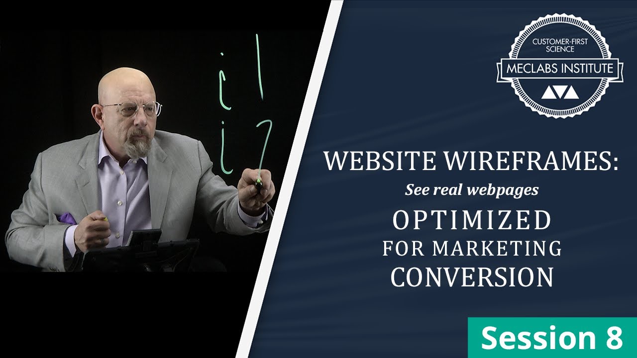#8 Website Wireframes: See real webpages optimized for marketing conversion