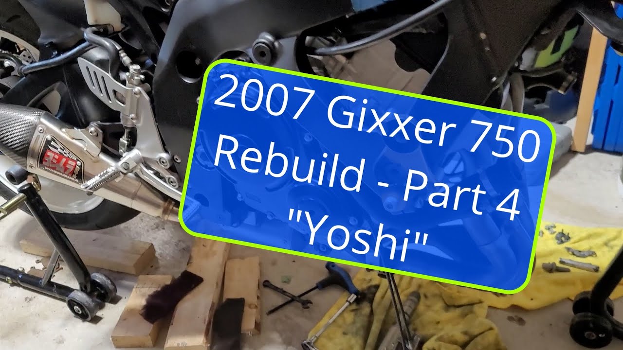 2007 Suzuki GSX-R 750  - Rebuild - Part 4 - 