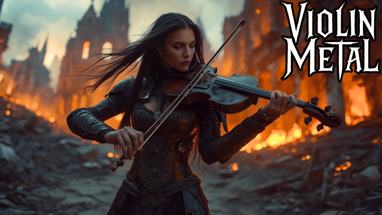 Metal Violin | Epic Dark Symphony of Fire and Soul
