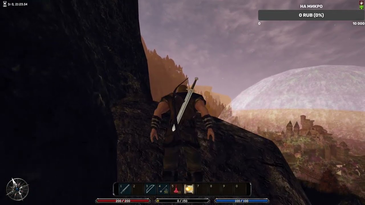 Gothic3 Union+ 1.6.3. Total Rebalance|За алебардщика наемника|Быстрое обучение.(1серия)