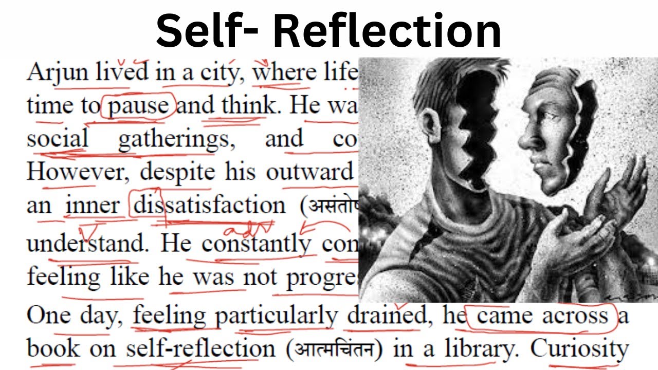 Power of Self Reflection | Story | Passage Reading | Spoken English | Moral Story | Comprehension