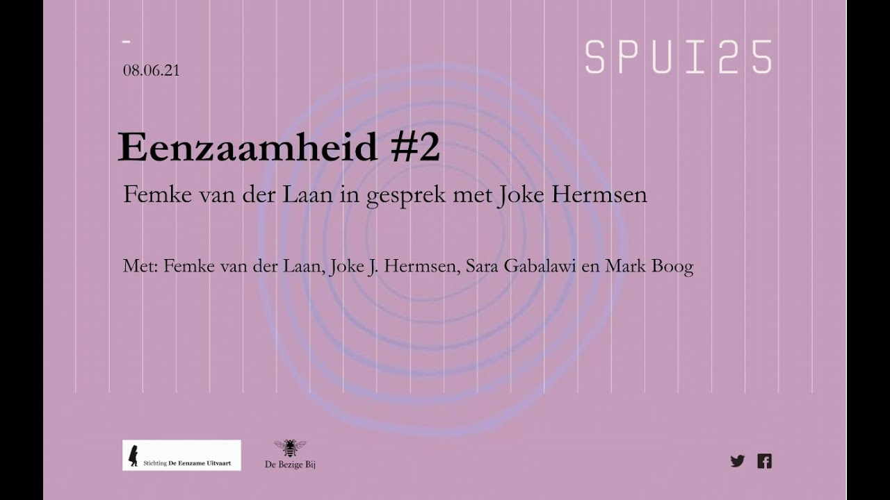 Eenzaamheid #2: Femke van der Laan in gesprek met Joke Hermsen