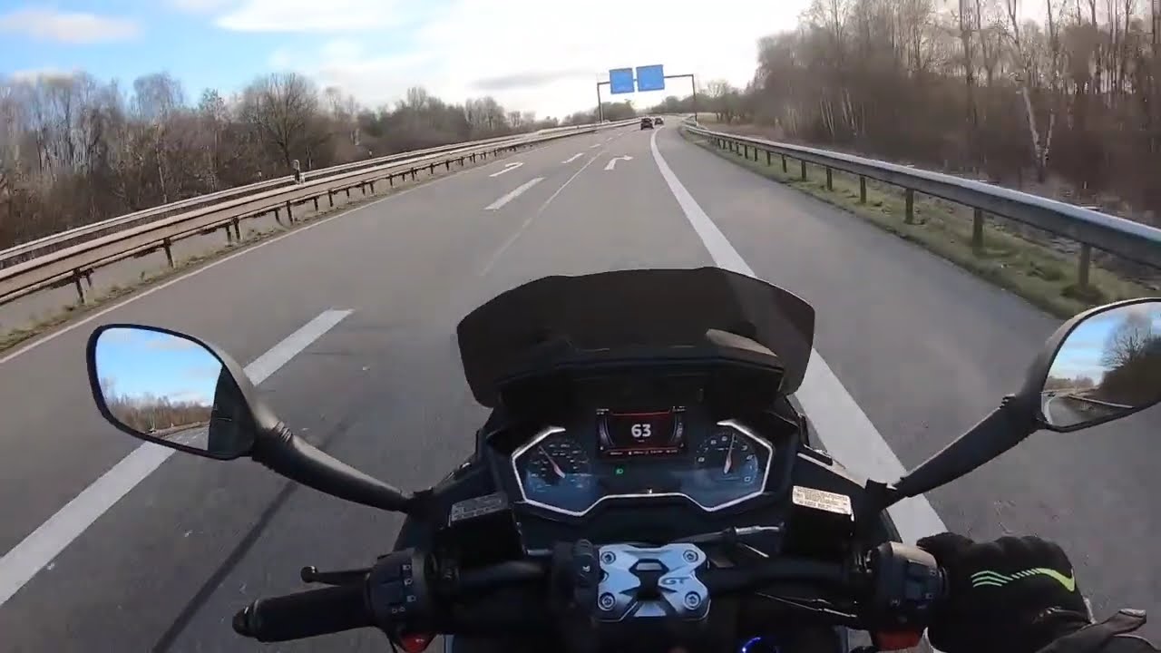 Peugeot Metropolis 400Gt ; Kleine Autobahn fahrt