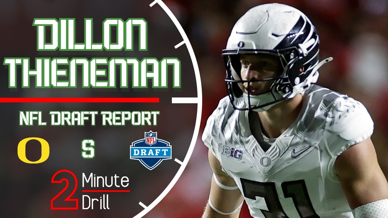 Chillin Like A Dillon 🧊 | Dillon Thieneman NFL Draft Report & Scouting Profile