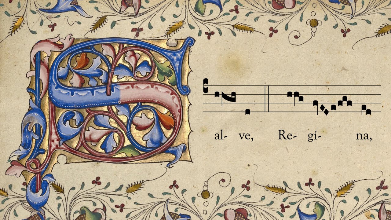 Salve Regina (Solemn Dominican Chant) - Hail, Holy Queen - Marian Antiphon