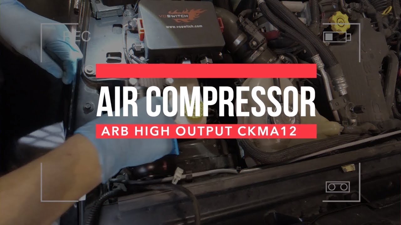 ARB High Output Compressor - Install in Jeep Wrangler JKU 2.8 CRD