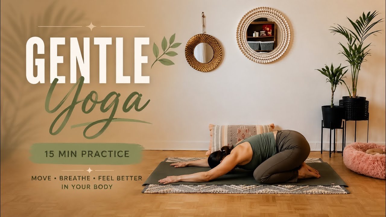 Gentle Yoga to Feel Supported and Grounded