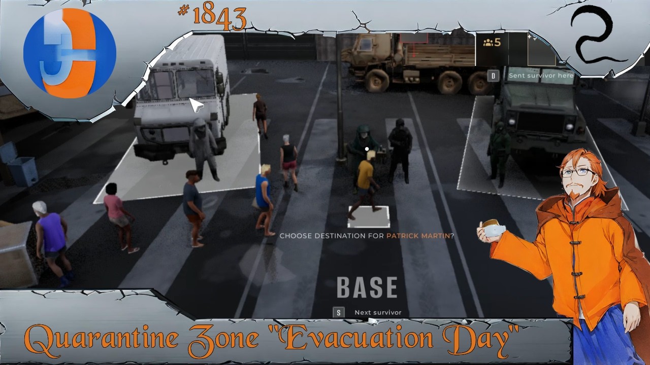 Railuge Gaming #1843: Quarantine Zone Part 2 