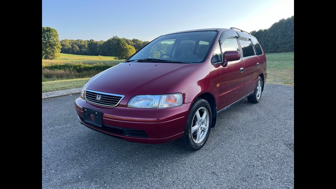 TechMotorsPostalCars.com 1996 Honda Odyssey 52K Miles Factory RHD USA Right Hand Drive RCA POV
