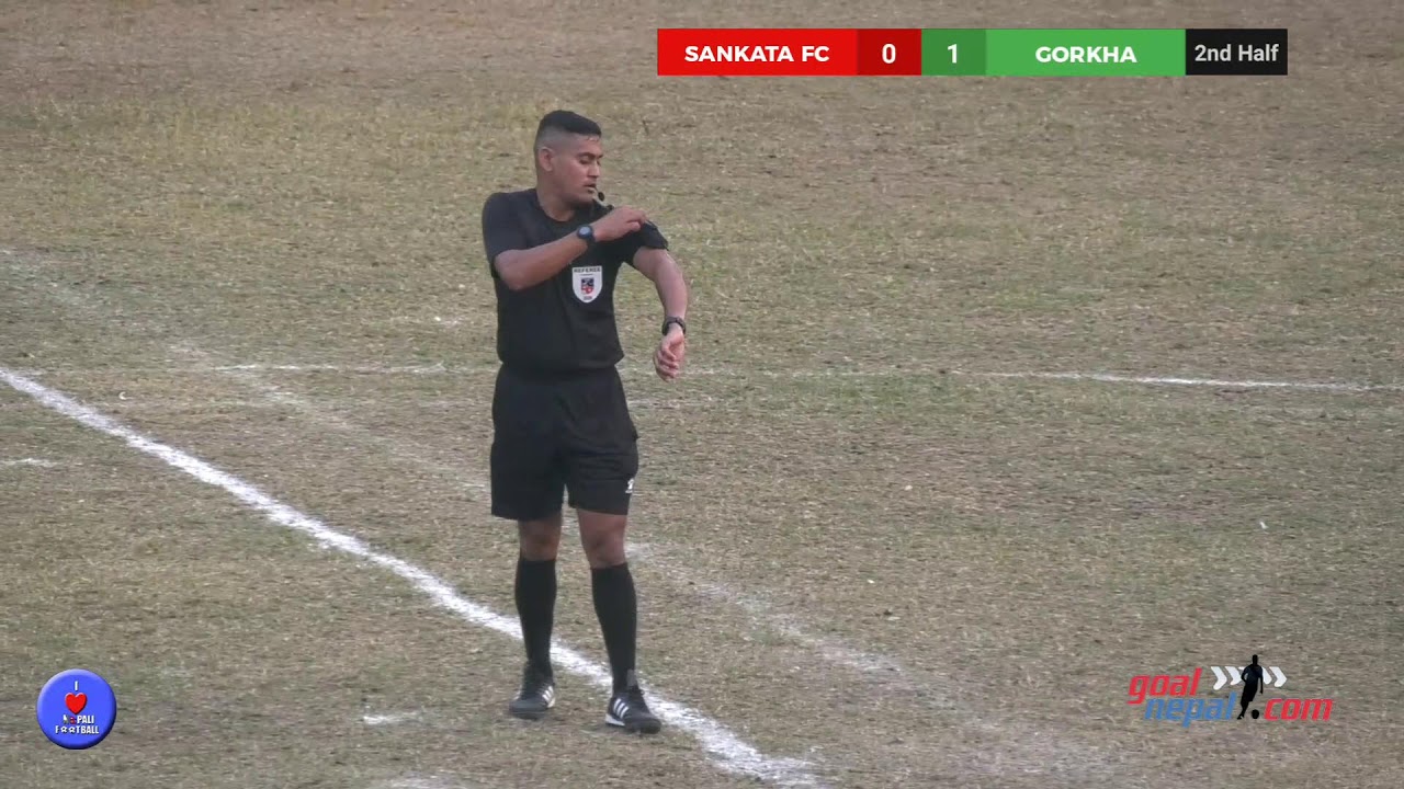 1St Prithivi Narayan Gold cup 2082. Sankara fc VS Gorkha Sports