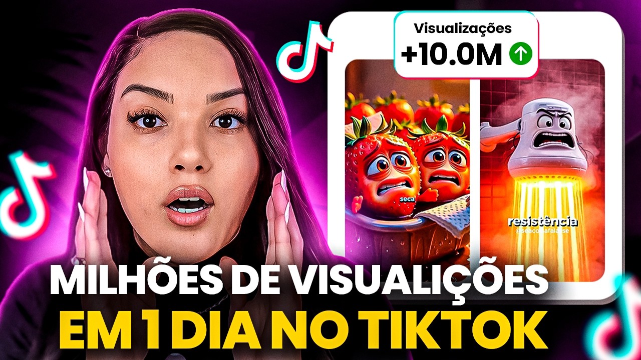 NOVO NICHO VIRAL DO TIKTOK COM MILHÕES DE VISUALIZAÇÕES EM POUCAS HORAS! (Passo a Passo)