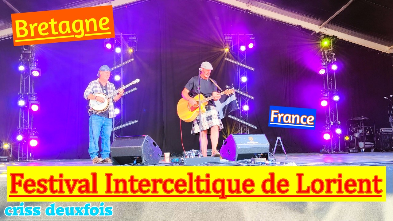 Festival interceltique ; Lorient ; Banjo et Guitare ; Bretagne ; France