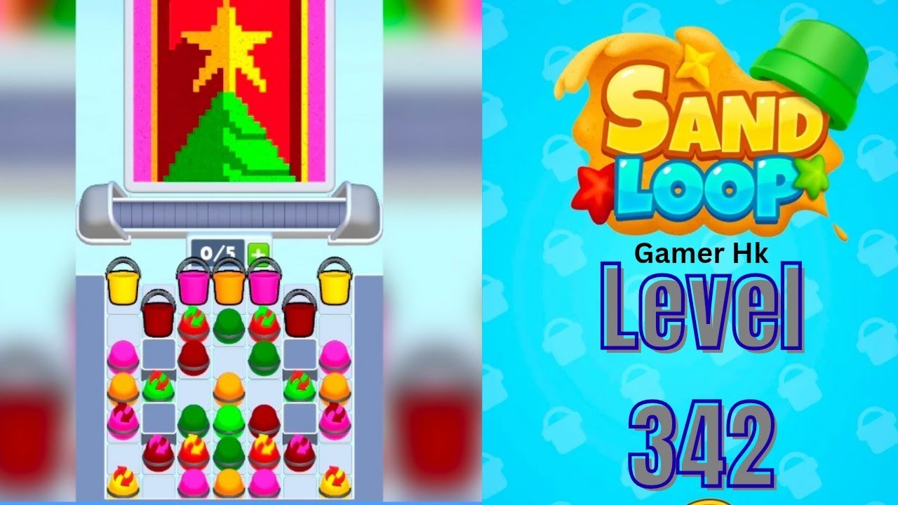 Sand loop level 342 Walkthrough Solution 