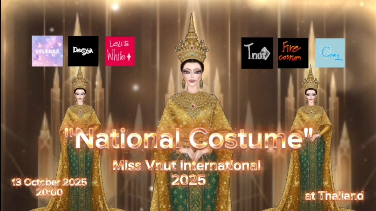 🔴LIVE!!! Miss Vnut International 2025 - National Costume | 13 October 2025
