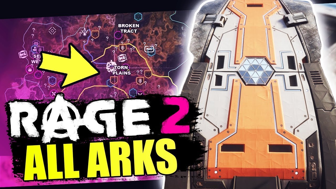 Rage 2 All | Get ALL WEAPONS & ABILITIES Early - How To Find Every ARK Location