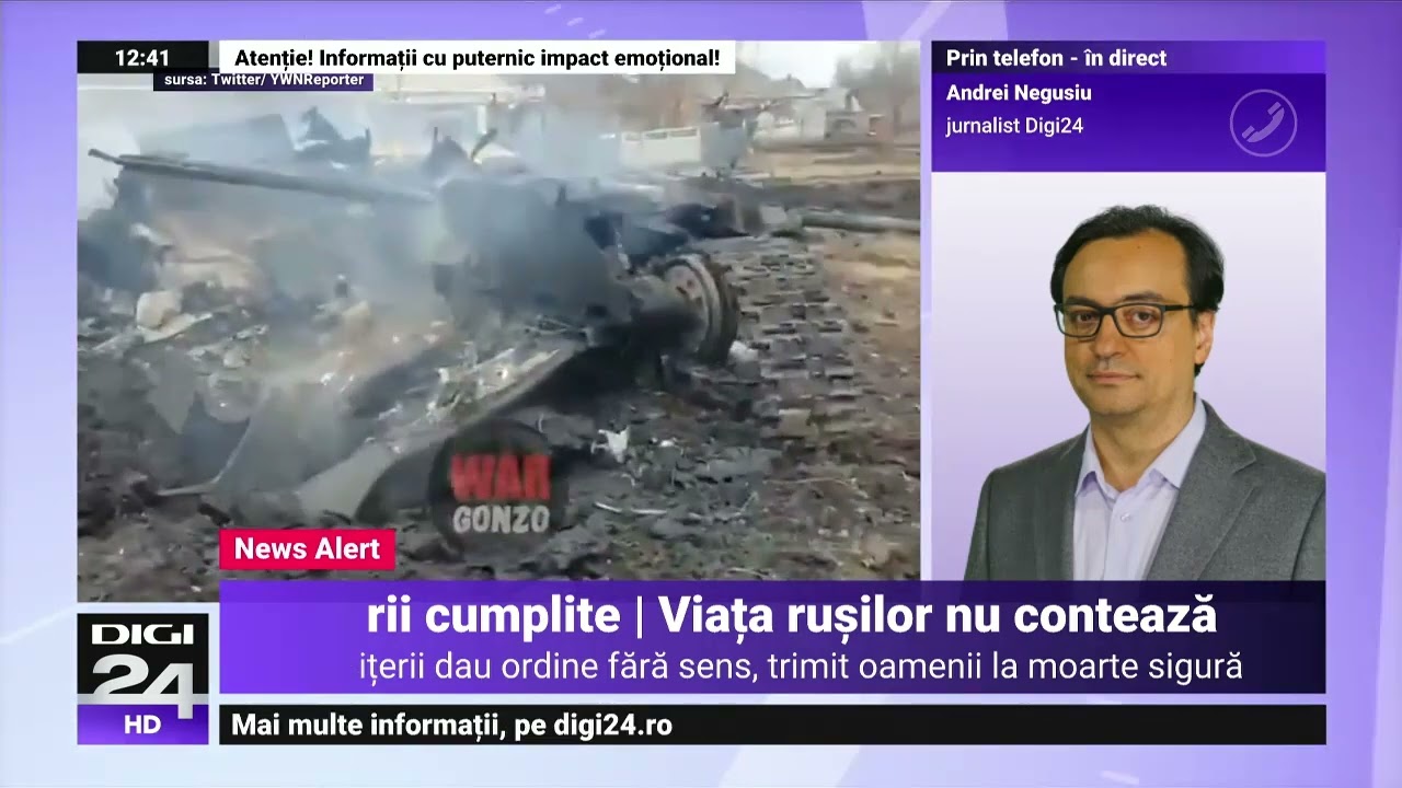 Mărturia unui soldat rus: Comandanții se drogau cu calmante