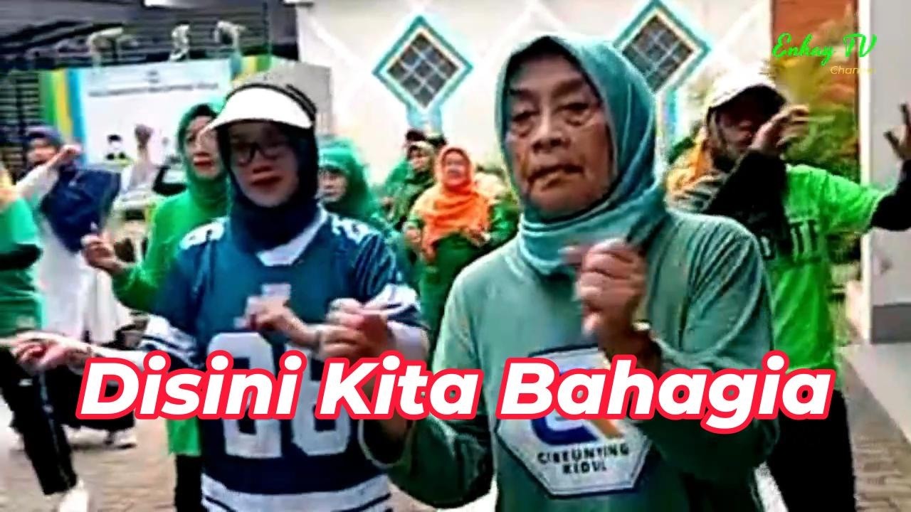 Kita Bahagia Bersama Semangat Senam Lansia