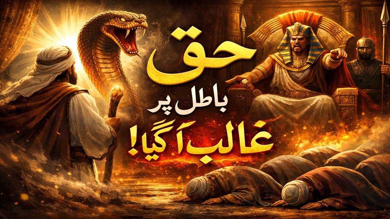 Hazrat Musa (as) & Firon || Unbelievable Story of Miracles & Power || Islamic Worldview