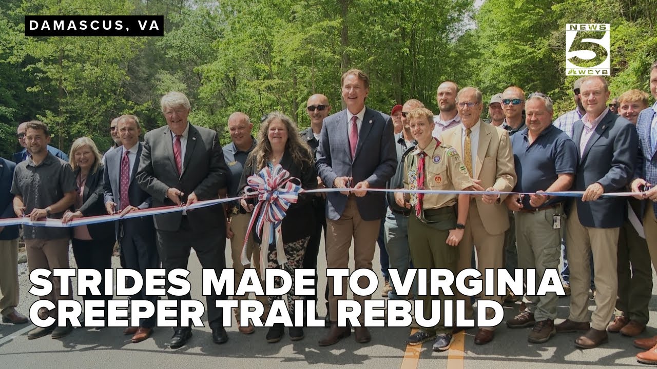 Route 58 reopens paving way for Virginia Creeper Trail rebuild