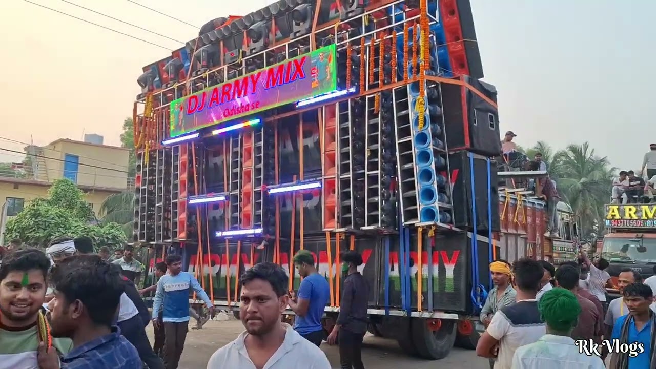 ODISHA FAMOUS MOTTO MELANA 2025 HEAVY ROADSHOW PROCESSION BY RK VLOGS
