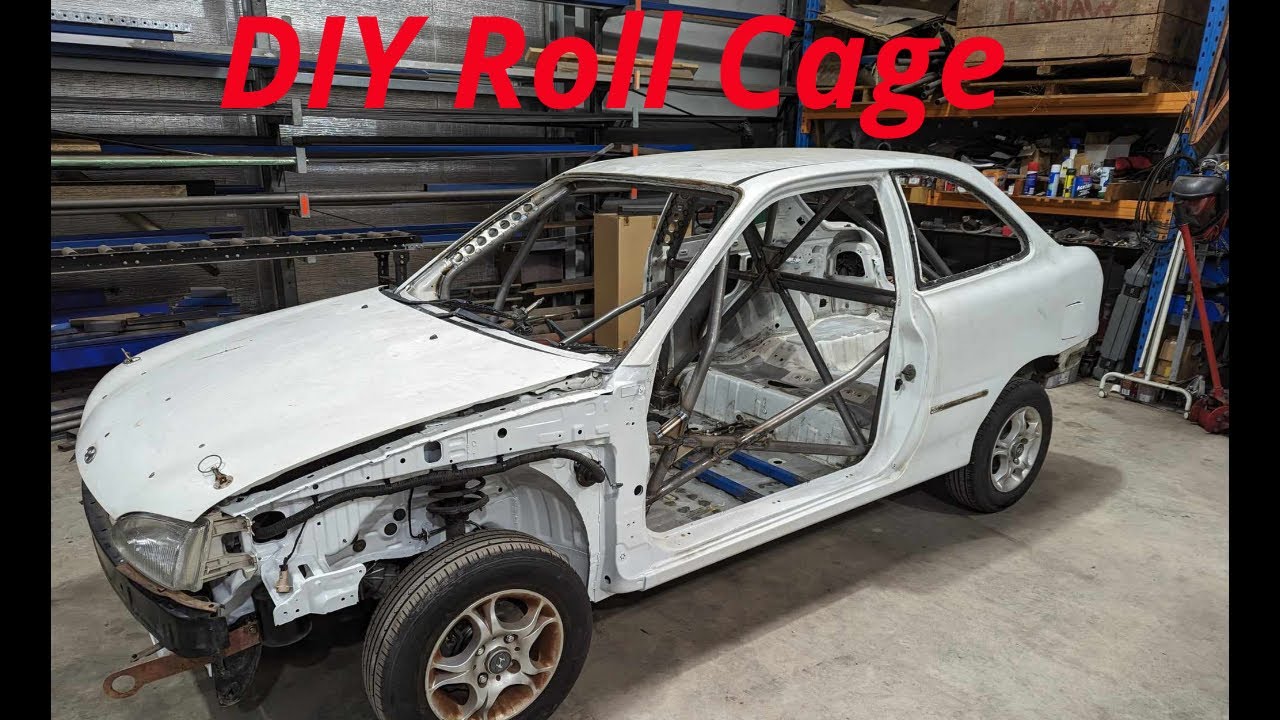 Установка каркаса безопасности своими руками Hyundai Excel AGI