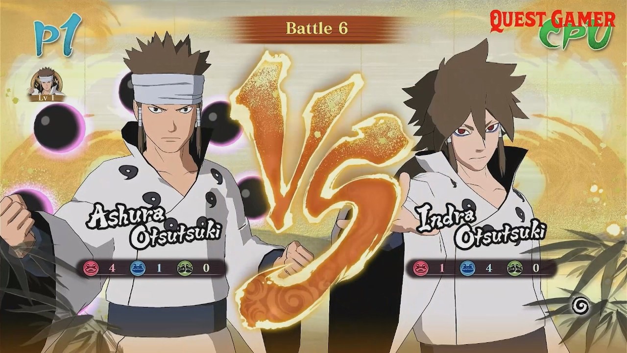 Ashura Otsutsuki (VS) Indra Otsutsuki