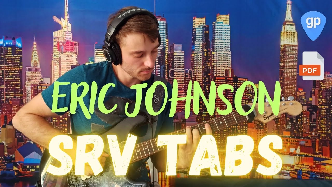 Eric Johnson - SRV (Guitar cover with TABS) Line 6 Pod Go presets