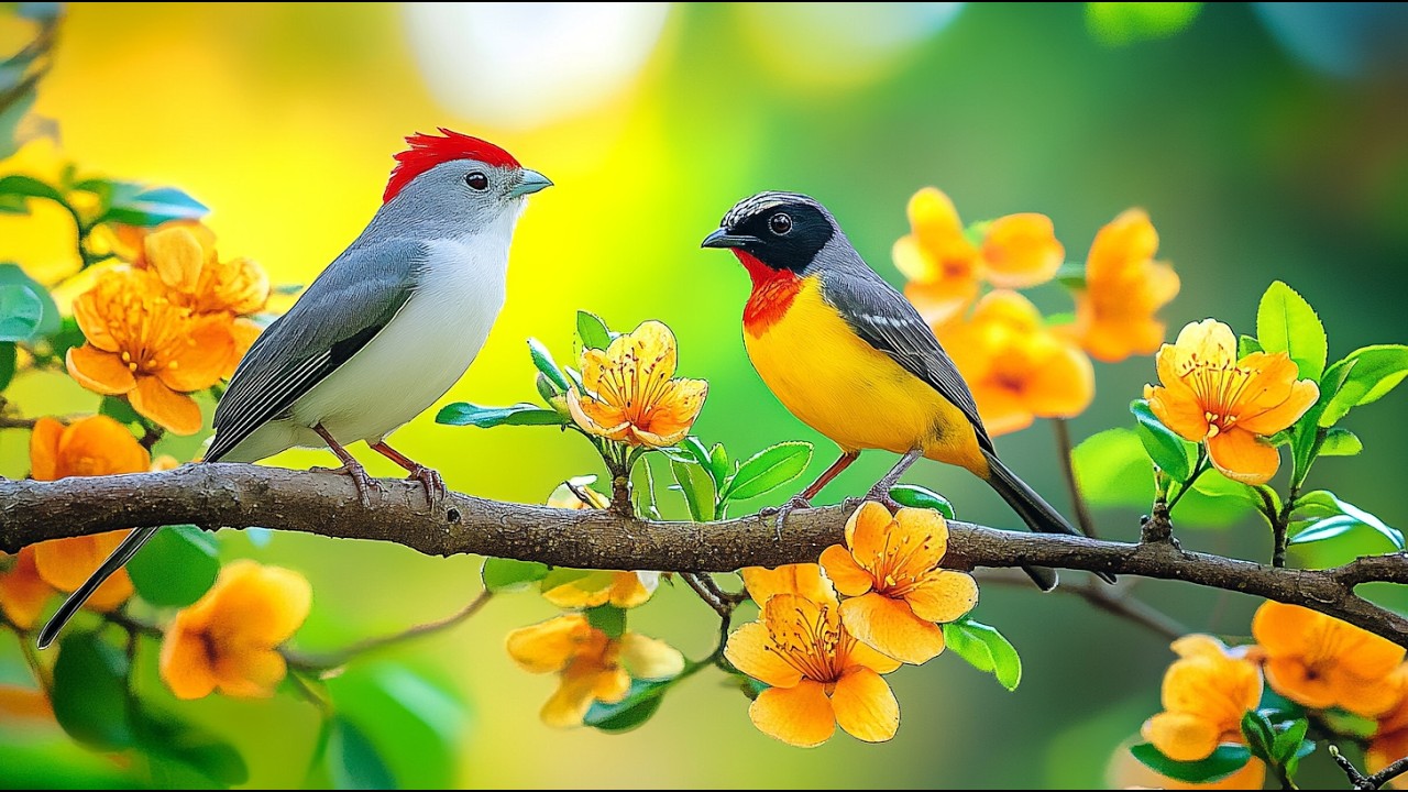 Melt Away Anxiety Restorative Birdsong🕊️🕊️🕊️ & Piano