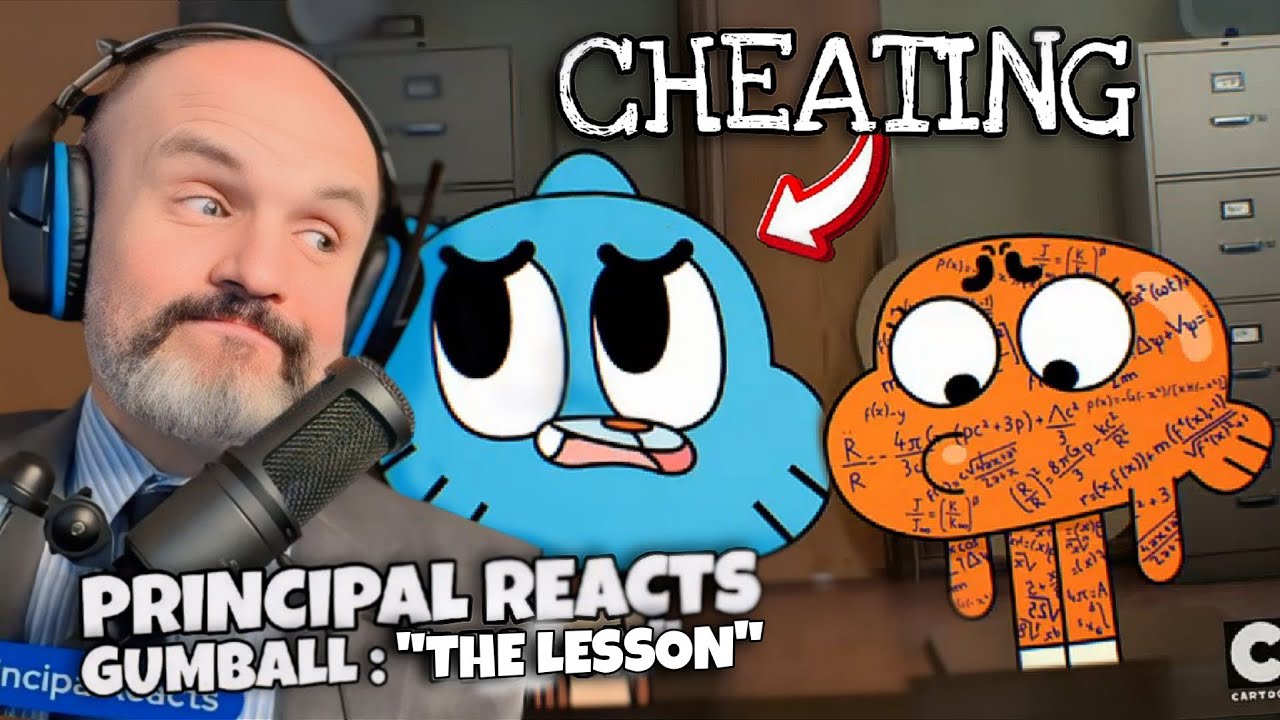School Principal Reacts - The Amazing World of Gumball S2E28 