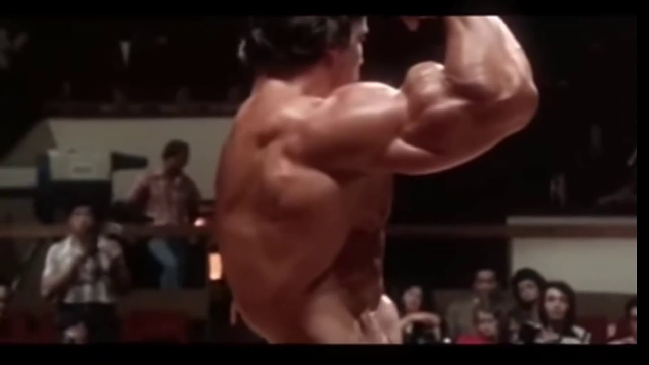 Arnold's biceps poses