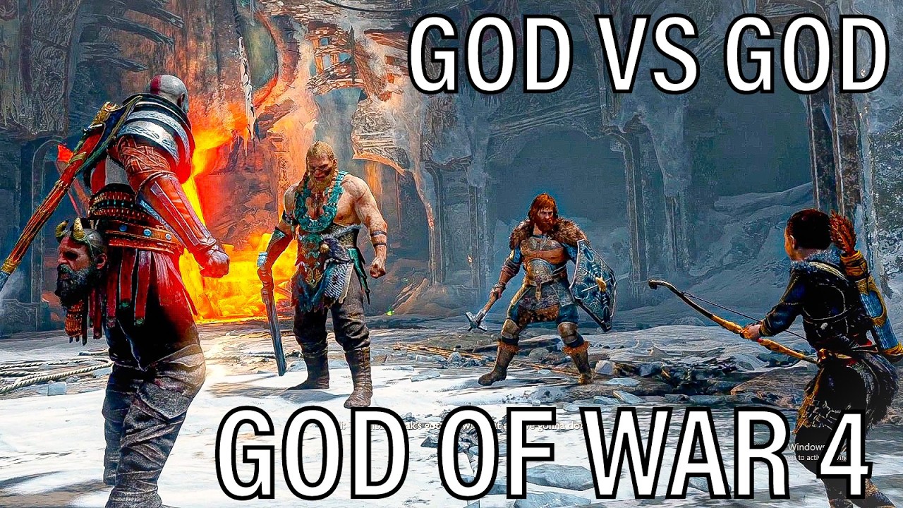 Magni Didn't see This Coming.😈|Kratos Rage Mode. NVIDIA RTX Gameplay (1080p HD 60Fps) -No Commentary