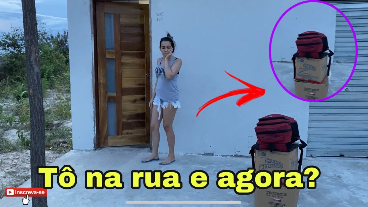 CLAUDINEIA TÁ NA RUA SEM SABER PRA ONDE IR