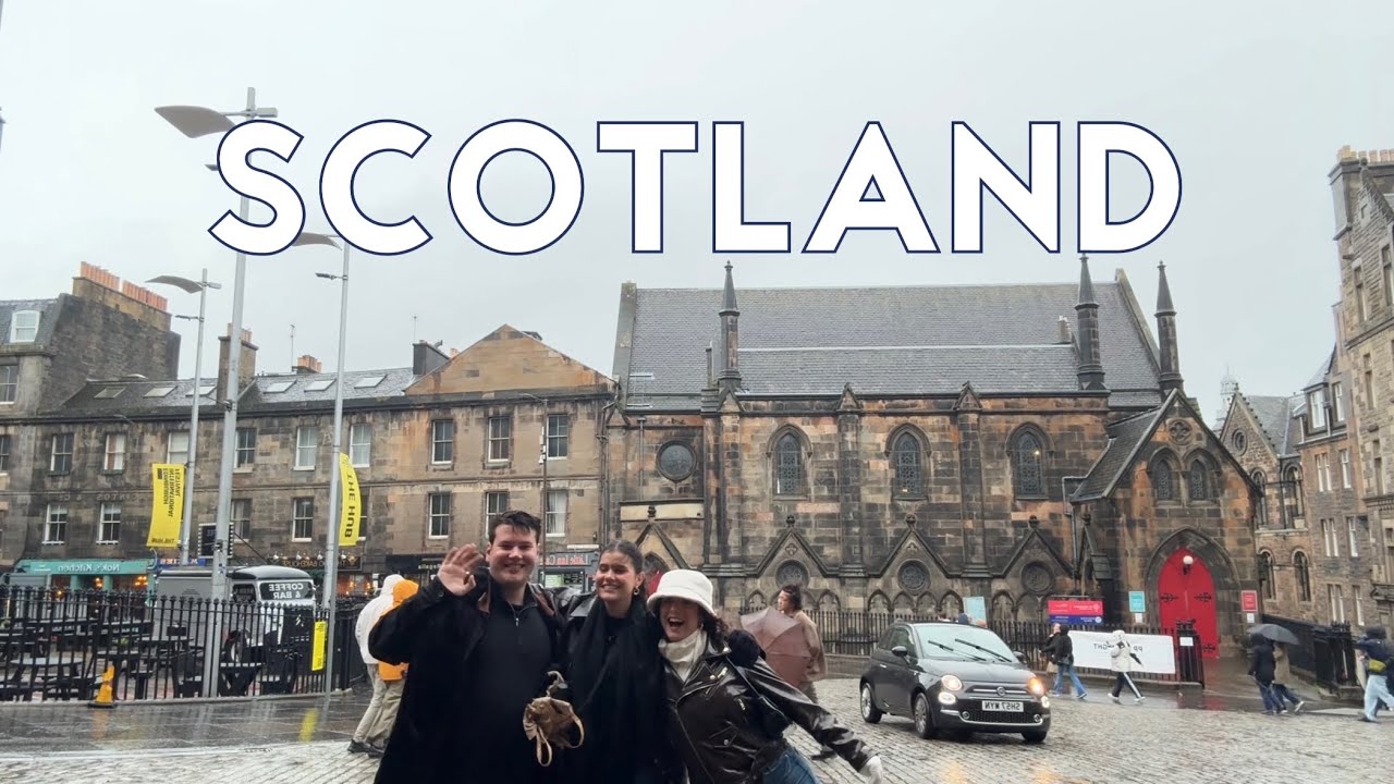 I’m in Scotland!