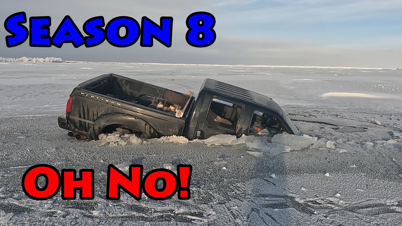 Truck through the ice on my first trip out in 2026!